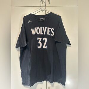 Minnesota Timberwolves NBA Shirt Mens XL White Karl Anthony Towns 32